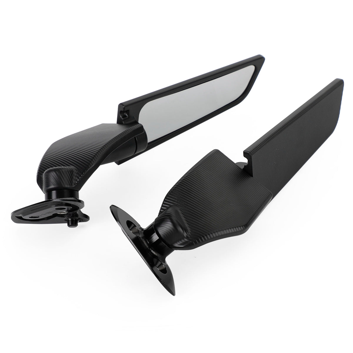 Yamaha YZF R1 R1M 2015-2019 Adjustable Wing Fin Rearview Mirrors