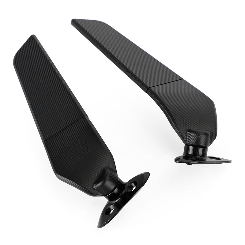 Yamaha YZF R1 R1M 2015-2019 Adjustable Wing Fin Rearview Mirrors