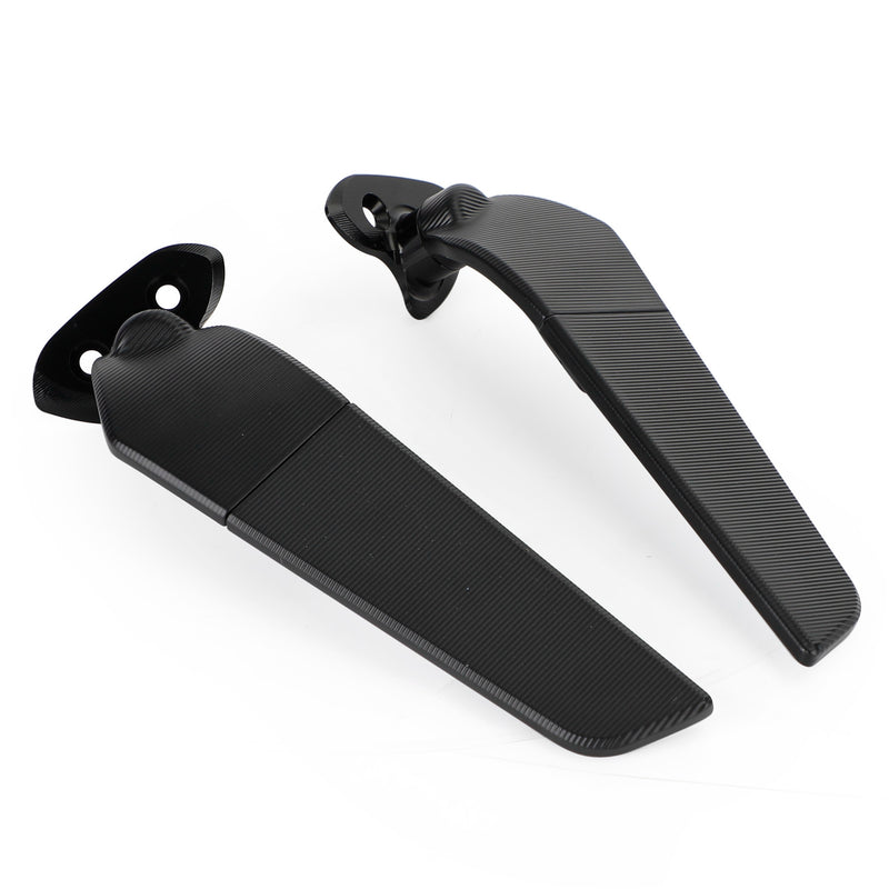 Yamaha YZF R1 R1M 2015-2019 Adjustable Wing Fin Rearview Mirrors