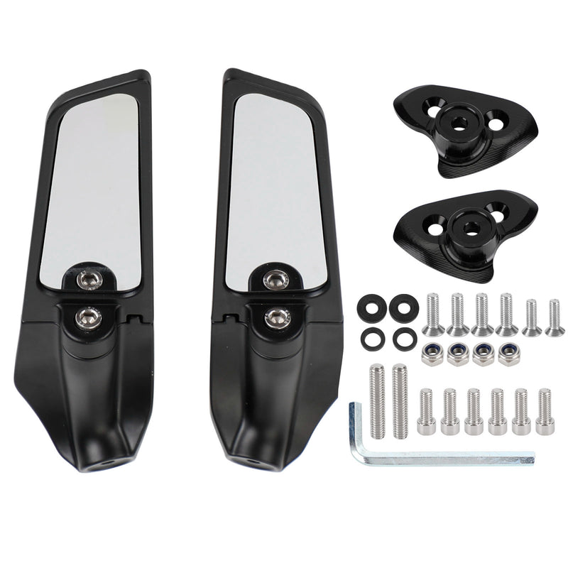 Yamaha YZF R1 R1M 2015-2019 Adjustable Wing Fin Rearview Mirrors