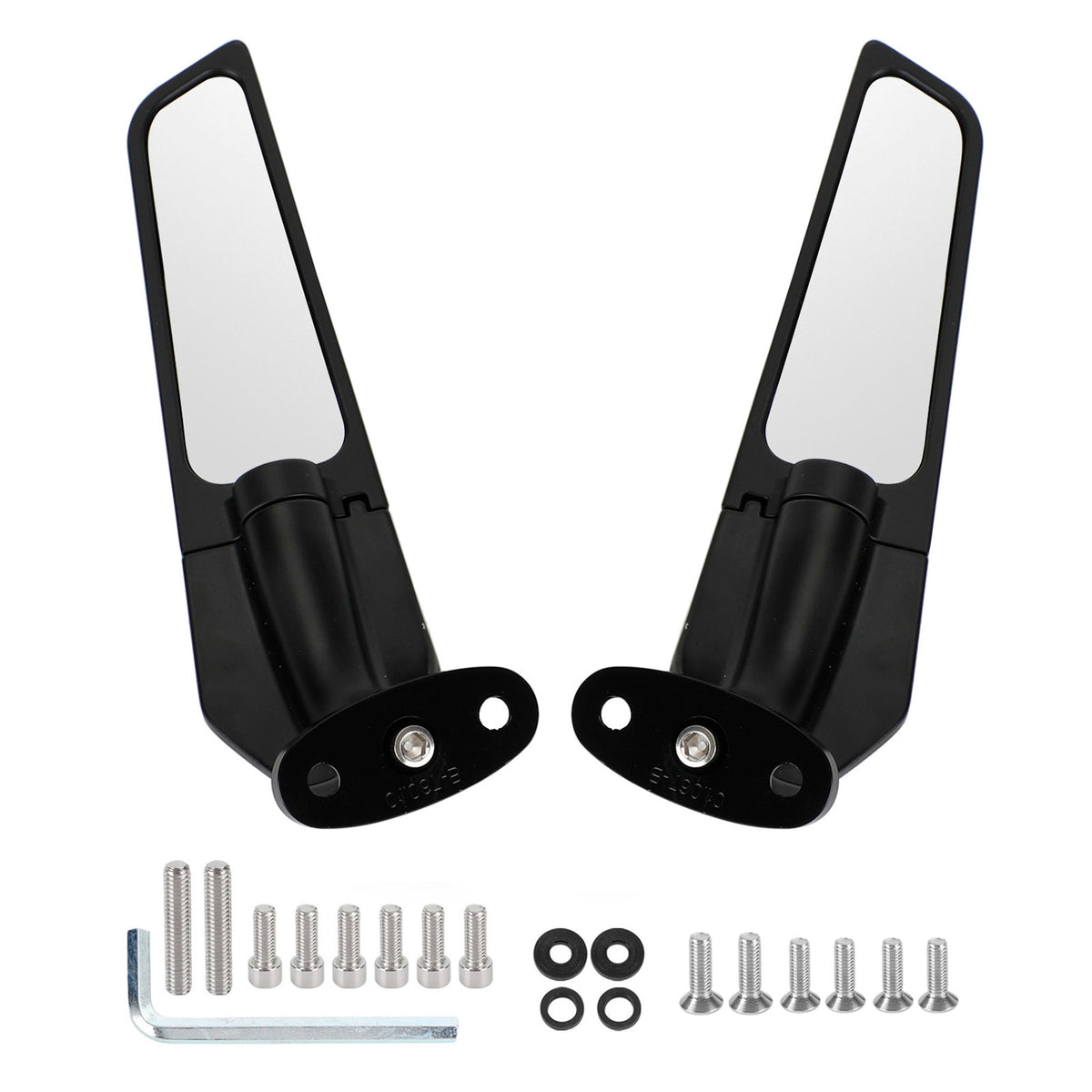 Honda CBR600RR CBR600 F F4 F4i 1999-2021 Adjustable Wing Fin Rearview Mirrors