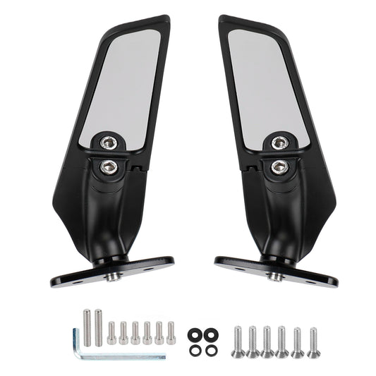 Suzuki GSXR 600/750/1000 2000-2019 Adjustable Wing Fin Rearview Mirrors