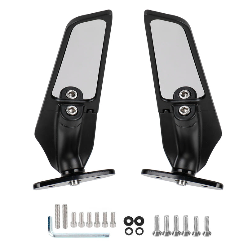 Suzuki GSXR 600/750/1000 2000-2019 Adjustable Wing Fin Rearview Mirrors