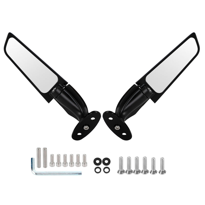 Suzuki GSXR 600/750/1000 2000-2019 Adjustable Wing Fin Rearview Mirrors