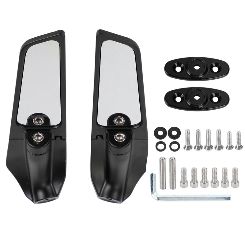 1999-2021 GSX1300R Hayabusa Suzuki Swivel Wing Fin Rearview Mirrors