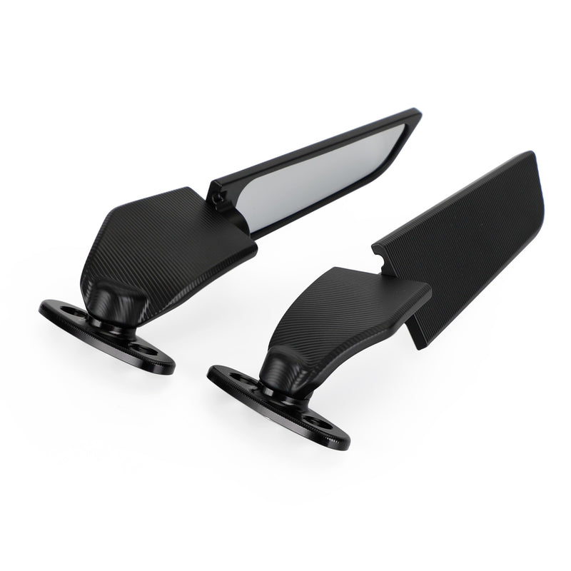 Suzuki GSXR 600/750/1000 2000-2019 Adjustable Wing Fin Rearview Mirrors