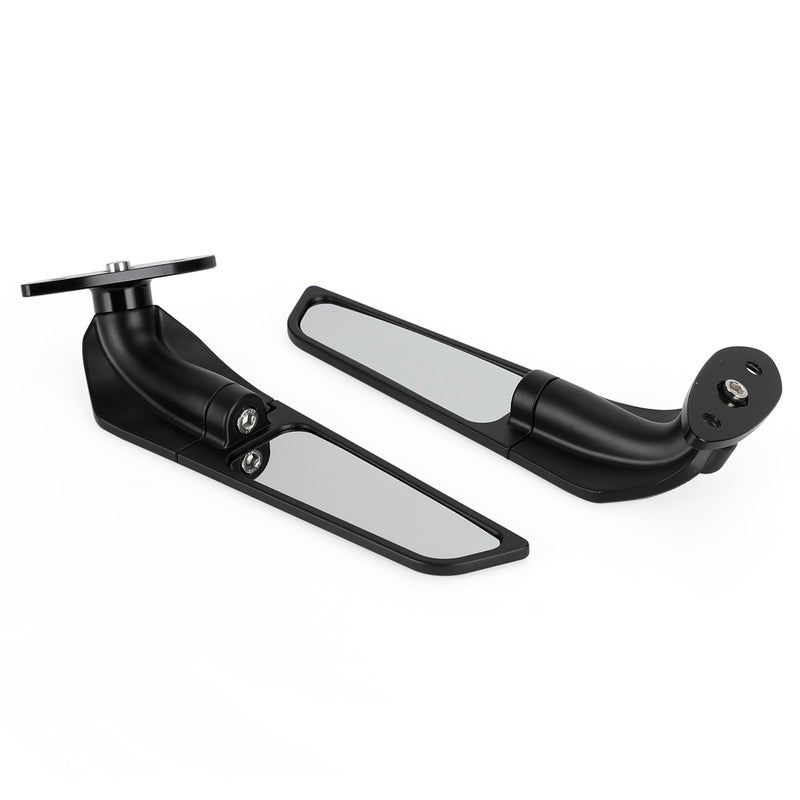 Kawasaki Ninja 250 300 400 650 2013-2021 Adjustable Wing Fin Rearview Mirrors