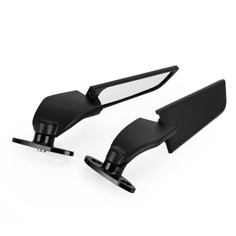 Kawasaki Ninja 250 300 400 650 2013-2021 Adjustable Wing Fin Rearview Mirrors