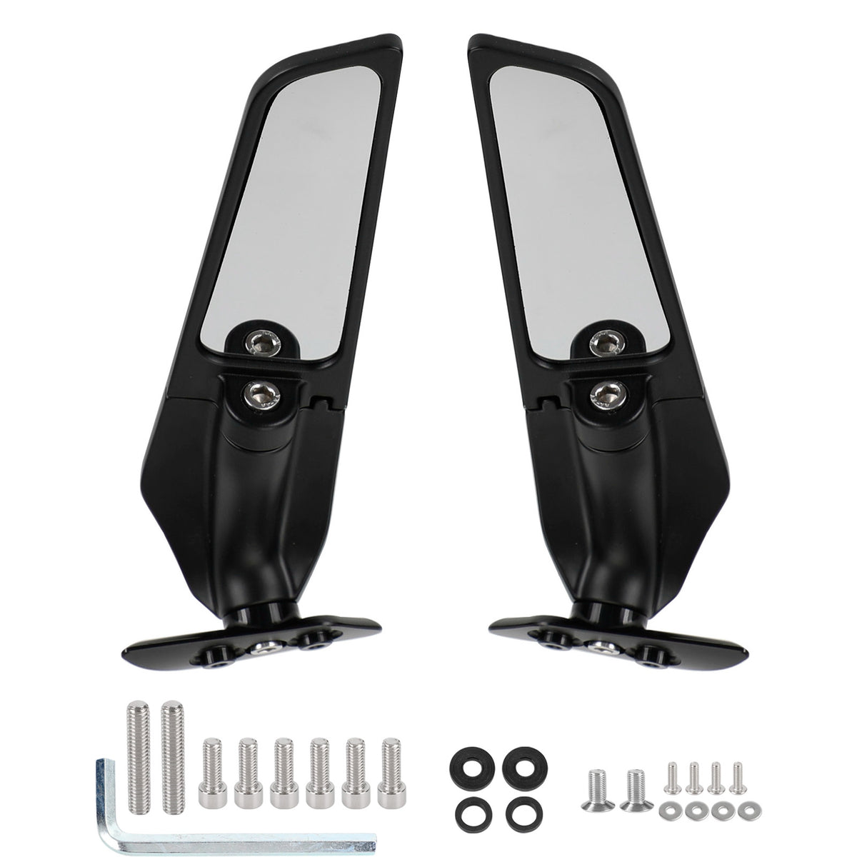 Ducati Panigale 1299 959 2015-2021 Adjustable Wing Fin Rearview Mirrors