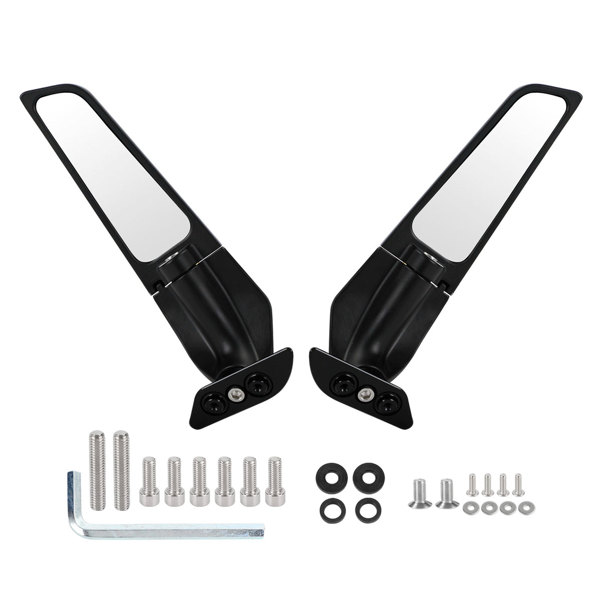 Ducati Panigale 1299 959 2015-2021 Adjustable Wing Fin Rearview Mirrors