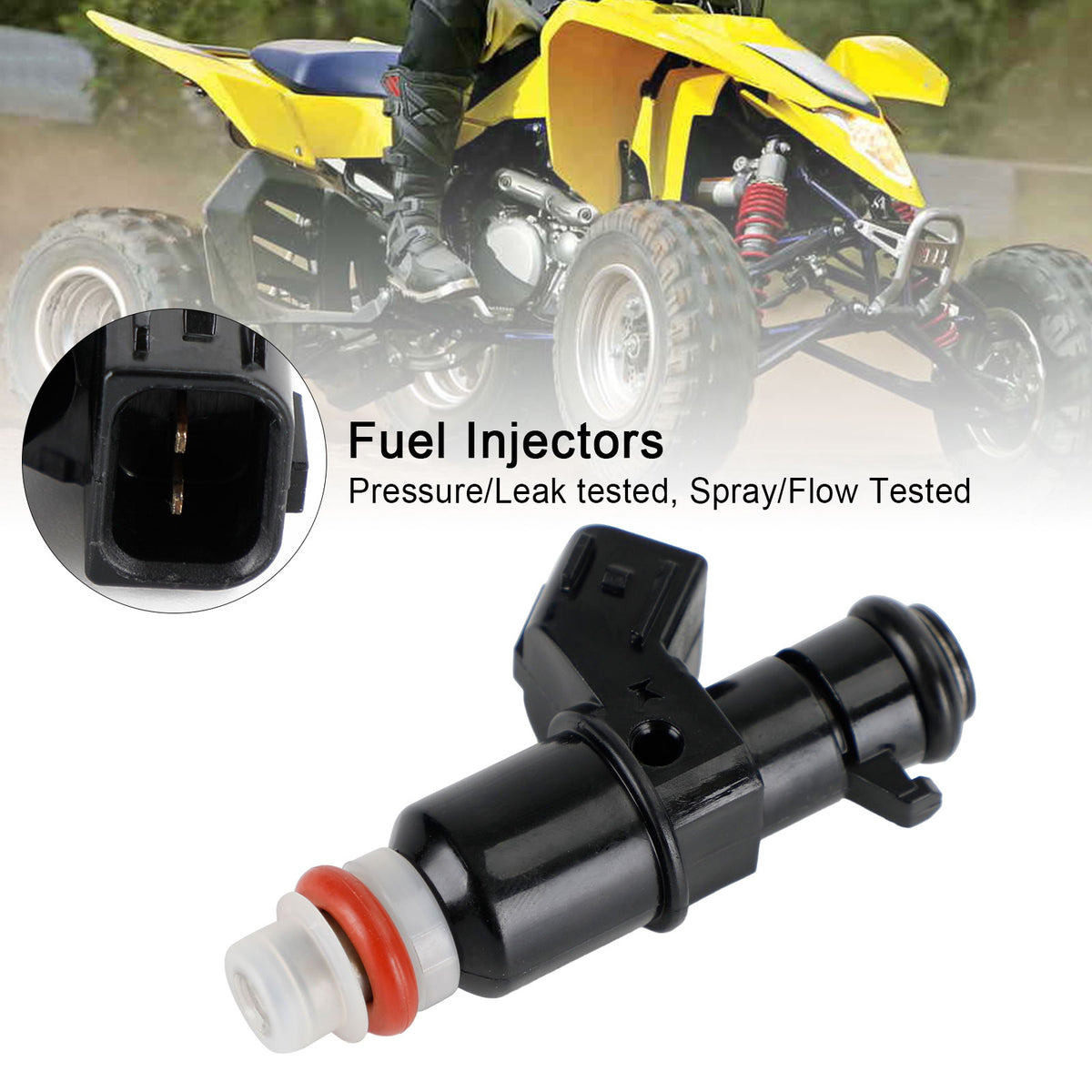 Suzuki 2006-2009 Quadracer LTR 450 Polaris 15710-45G01 ATV Motor Fuel Injector