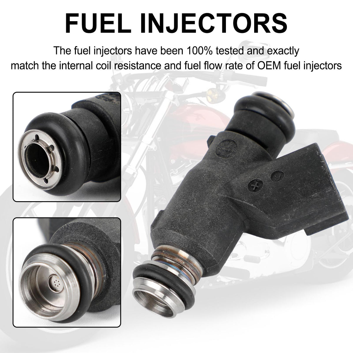 Road King Street Glide R2025DEG Fuel Injectors 27709-06A