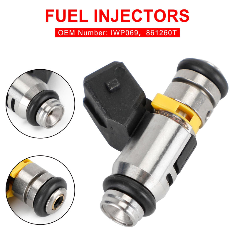 Fiat Marine Mercruiser IWP069 Fuel Injectors 861260T