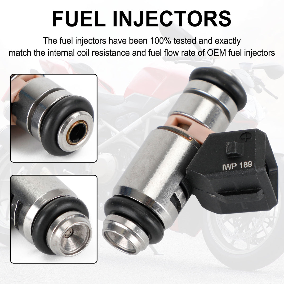 Ducati 848 1098 1198 Monster Streetfighter 28040161A Fuel Injector IWP-189