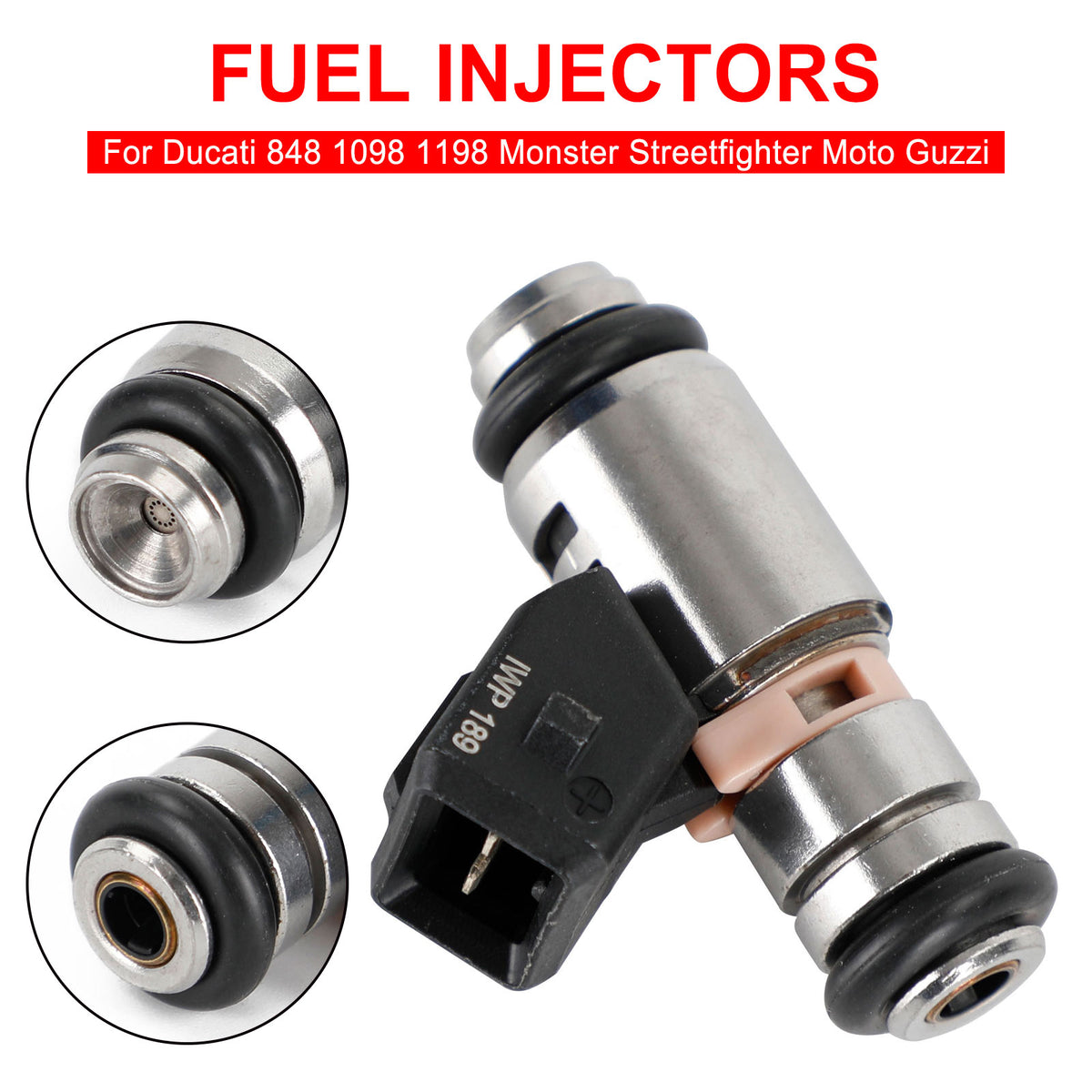Ducati 848 1098 1198 Monster Streetfighter 28040161A Fuel Injector IWP-189