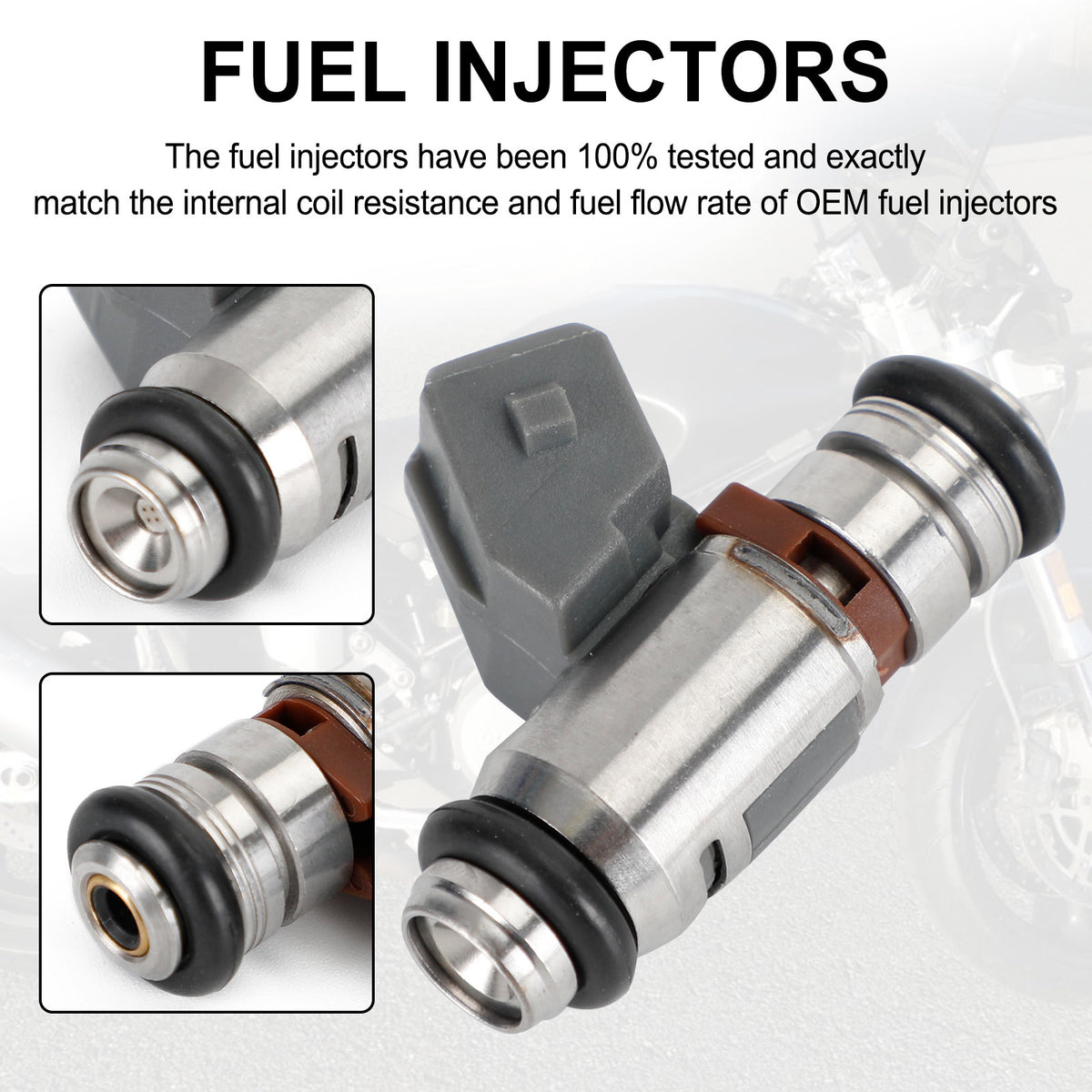 FUEL INJECTOR IWP043 FOR DUCATI MOTORCYCLES Supersport MH900 Monster 75112043