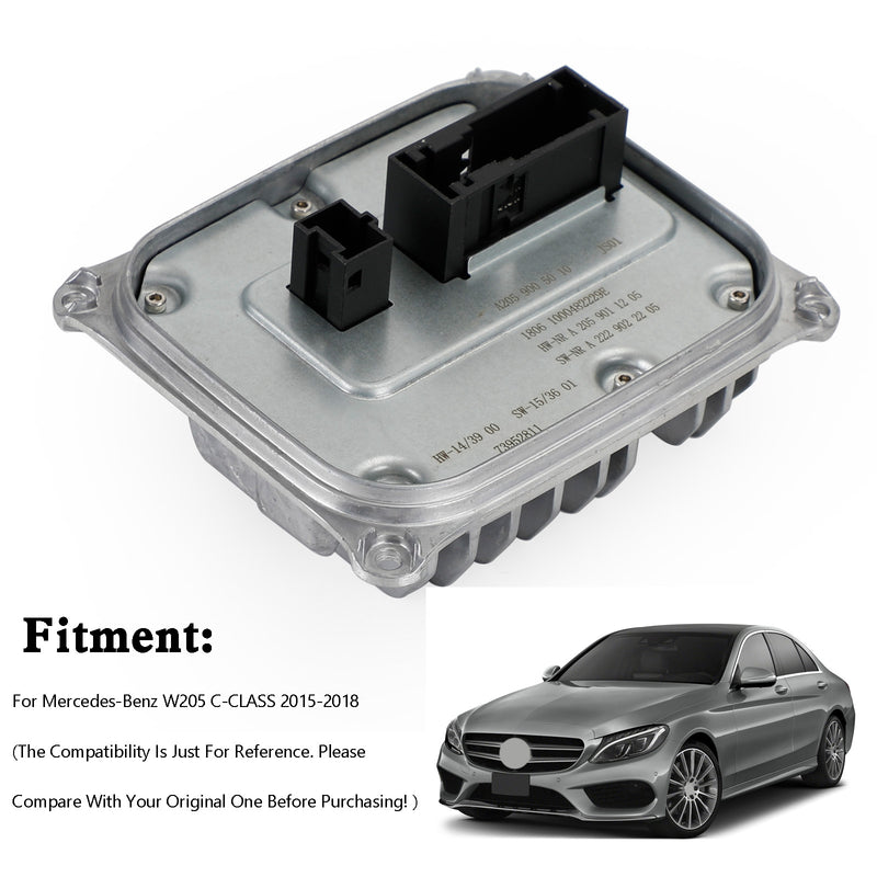 2015-2018 Mercedes-Benz W205 C Class Led Ballast Unit Control A2059005010