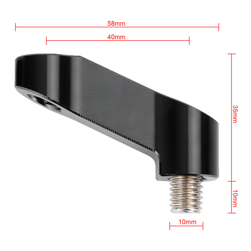 BMW R 1200/1250 GS ADV R nineT 2013-2021 10mm Mirror Extender Riser Extension