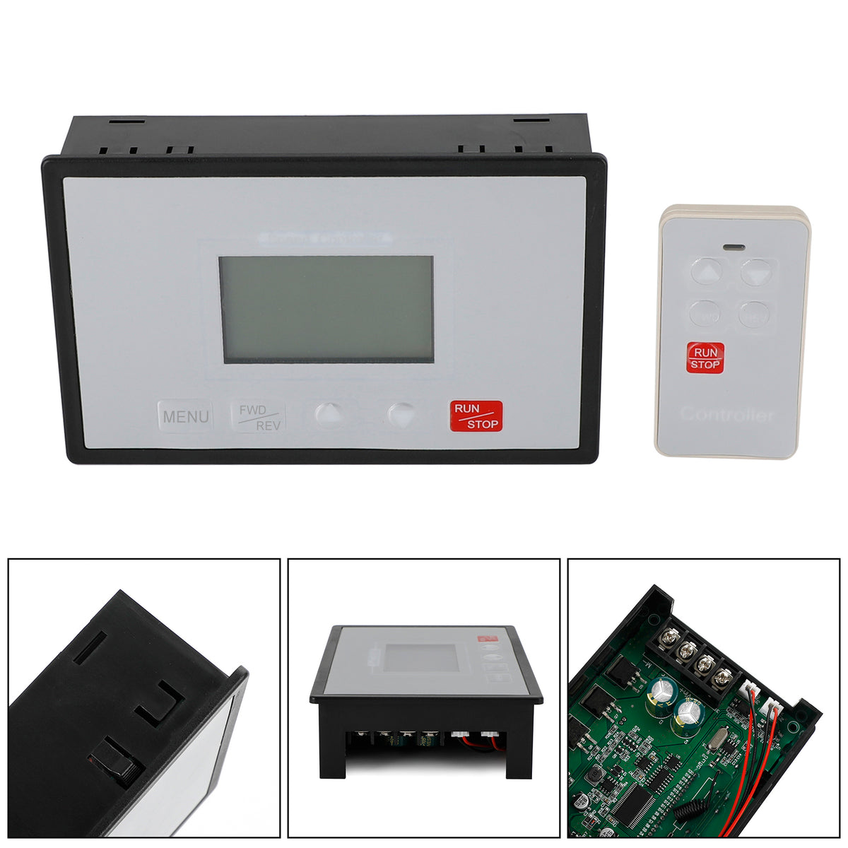 LCD Smart Display 60A PWM DC Motor Speed Controller Remote Control Adjustable