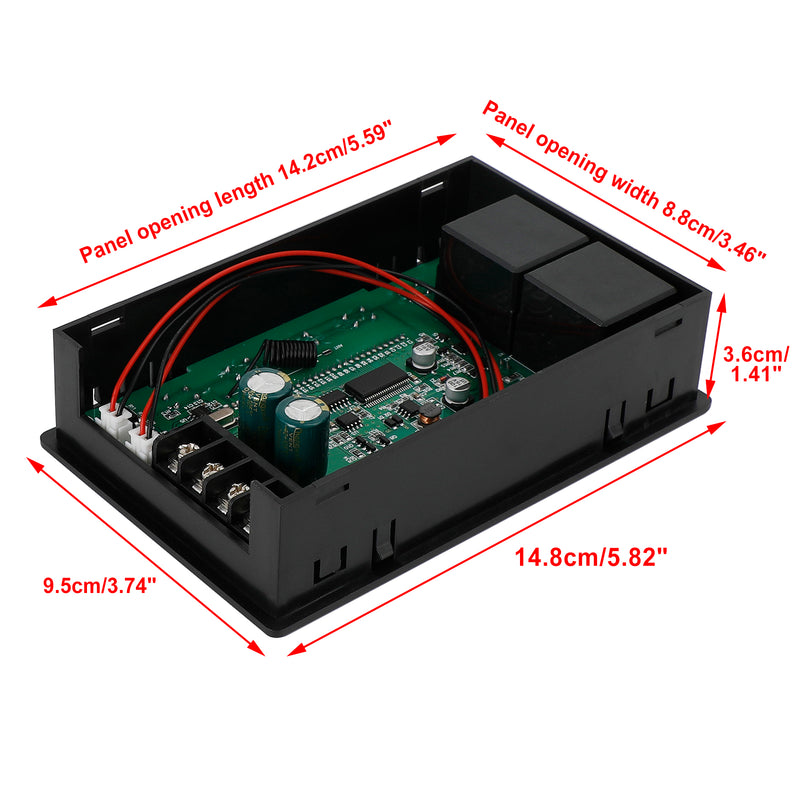 LCD Smart Display 60A PWM DC Motor Speed Controller Remote Control Adjustable