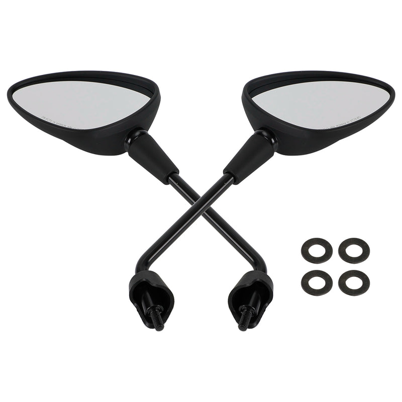 Vespa Sprint 50 125 150 2014-2022 Left & Right Rearview Mirror Black