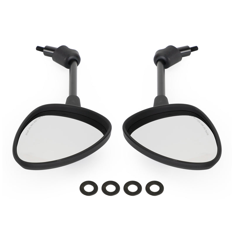 Vespa Sprint 50 125 150 2014-2022 Left & Right Rearview Mirror Black