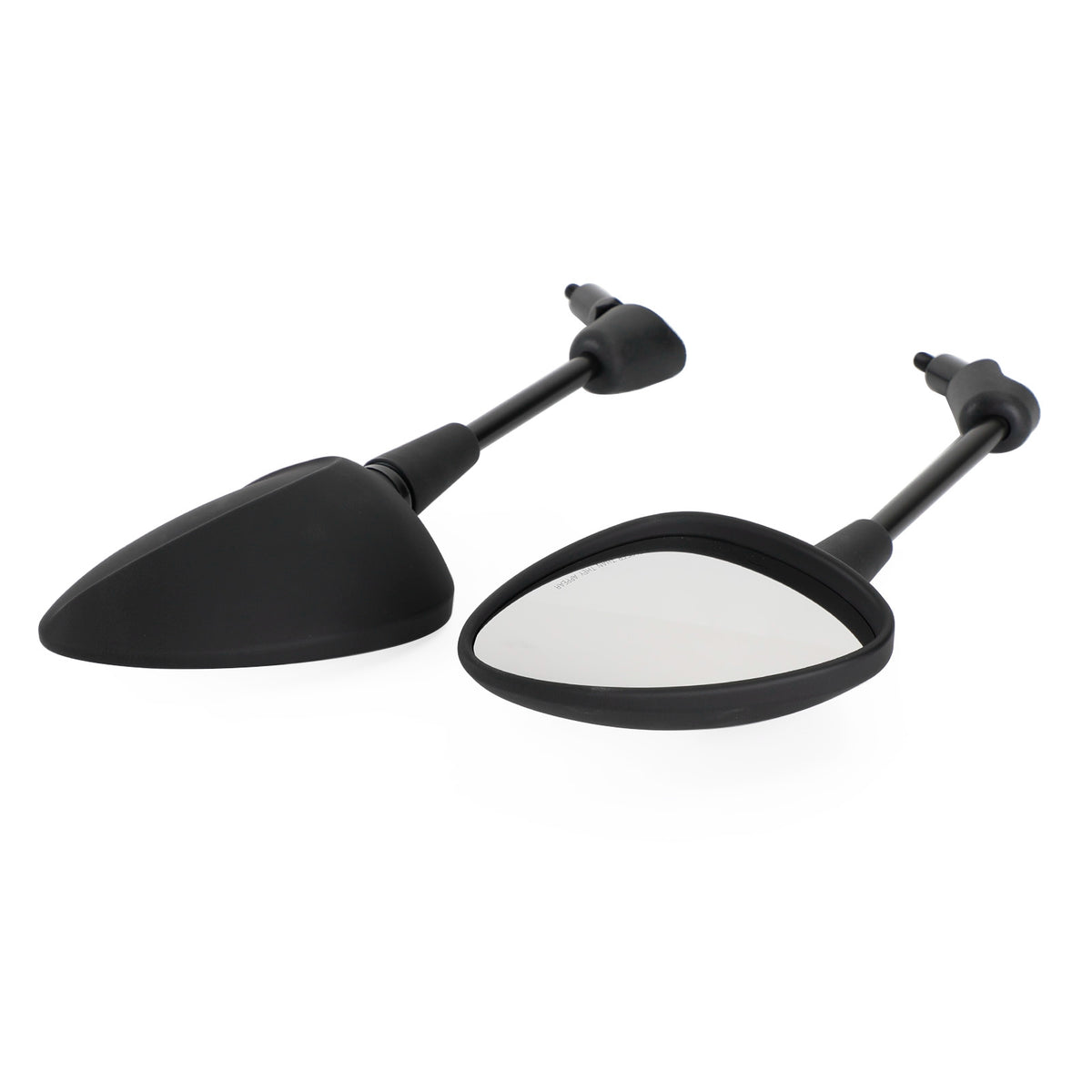 Vespa Sprint 50 125 150 2014-2022 Left & Right Rearview Mirror Black