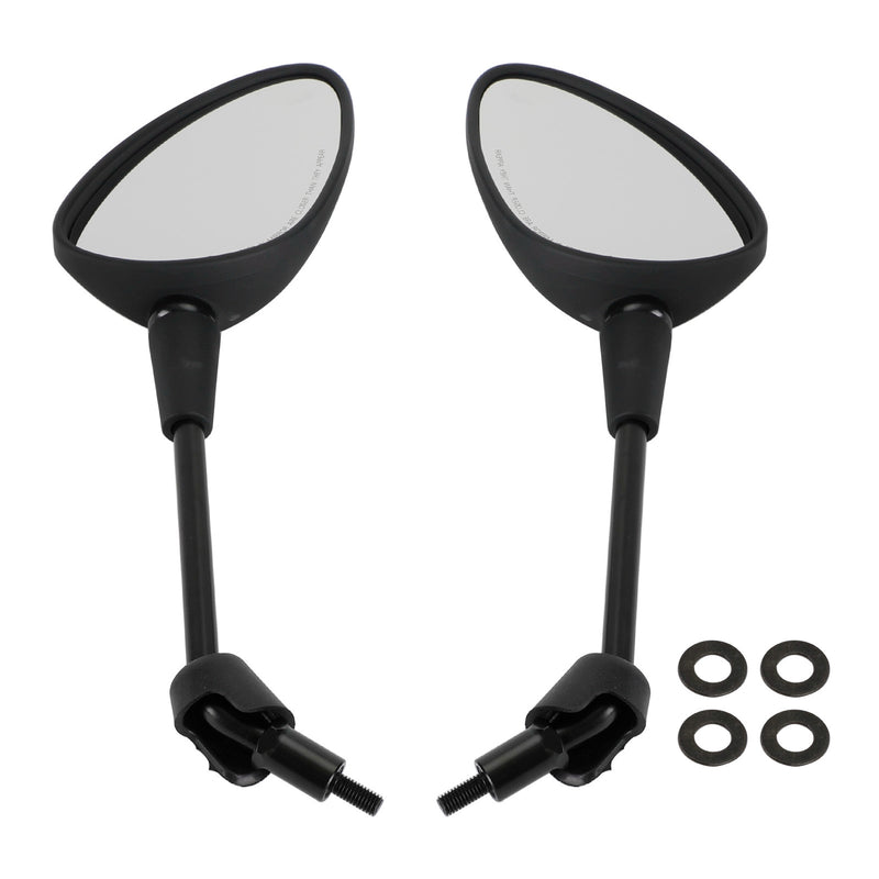 Vespa Sprint 50 125 150 2014-2022 Left & Right Rearview Mirror Black