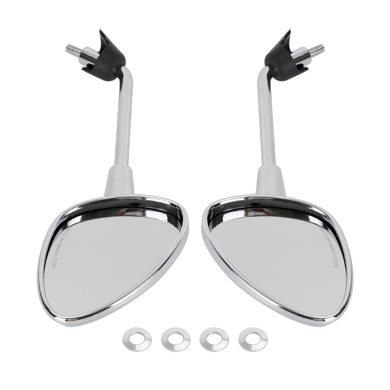 Vespa Sprint 50 125 150 2014-2022 Left & Right Rearview Mirror Chrome