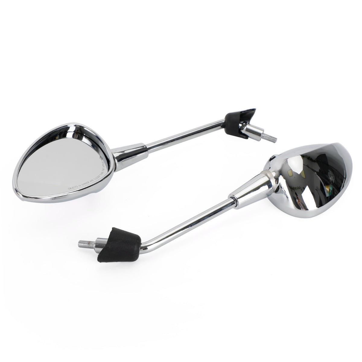 Vespa Sprint 50 125 150 2014-2022 Left & Right Rearview Mirror Chrome