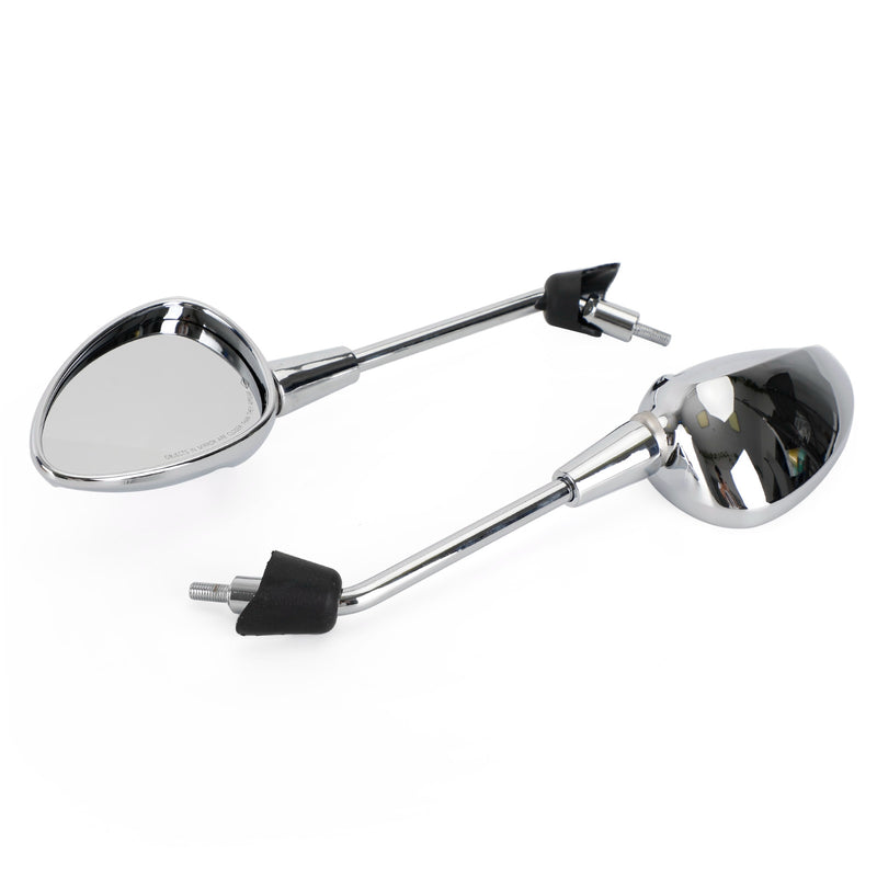 Vespa Sprint 50 125 150 2014-2022 Left & Right Rearview Mirror Chrome