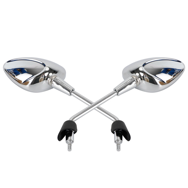 Vespa Sprint 50 125 150 2014-2022 Left & Right Rearview Mirror Chrome