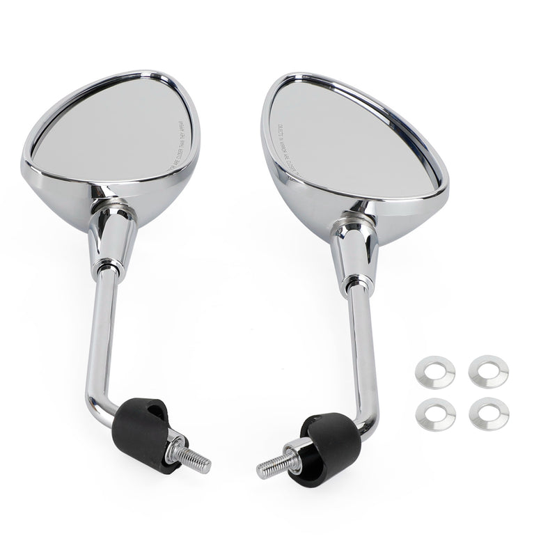 Vespa Sprint 50 125 150 2014-2022 Left & Right Rearview Mirror Chrome