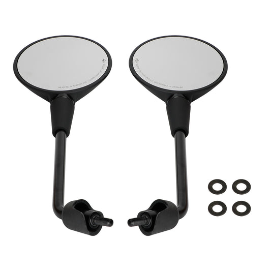 Vespa Primavera 50 125 150 2014-2022 Left & Right Rearview Mirror Black