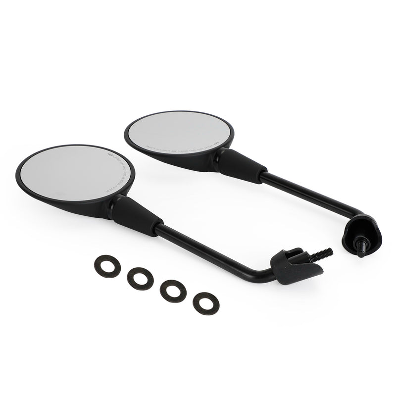 Vespa Primavera 50 125 150 2014-2022 Left & Right Rearview Mirror Black