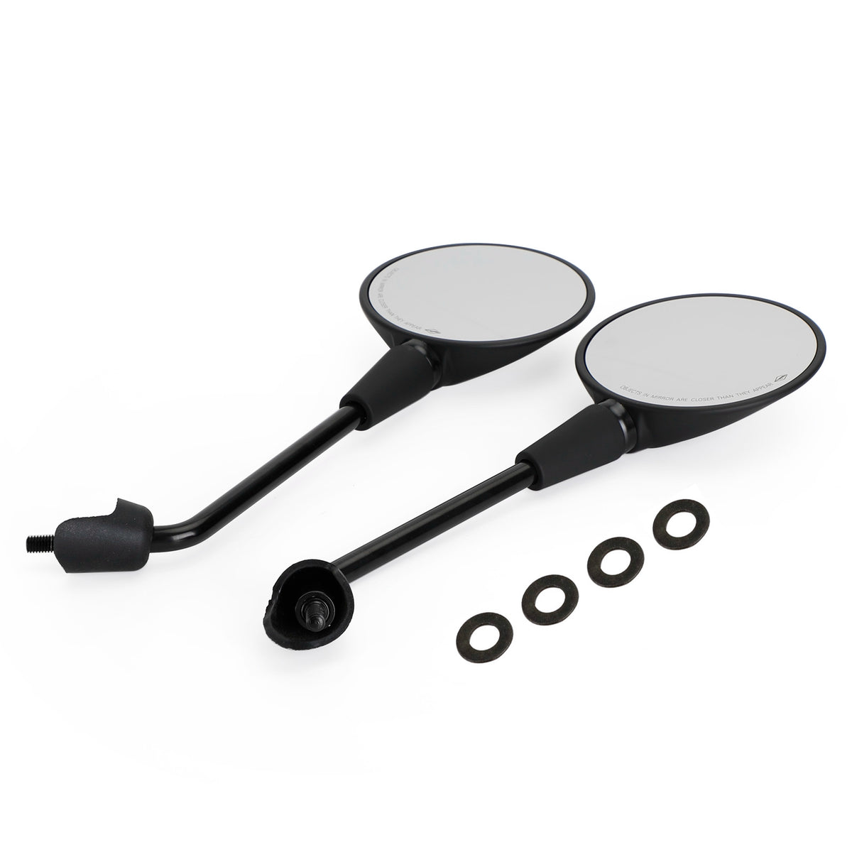 Vespa Primavera 50 125 150 2014-2022 Left & Right Rearview Mirror Black