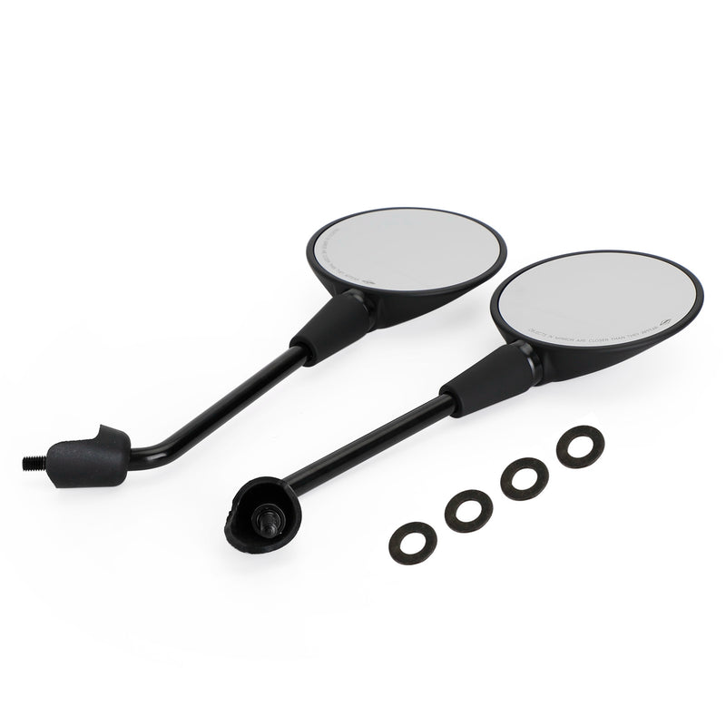 Vespa Primavera 50 125 150 2014-2022 Left & Right Rearview Mirror Black