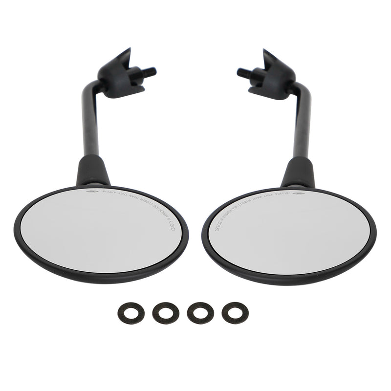 Vespa Primavera 50 125 150 2014-2022 Left & Right Rearview Mirror Black