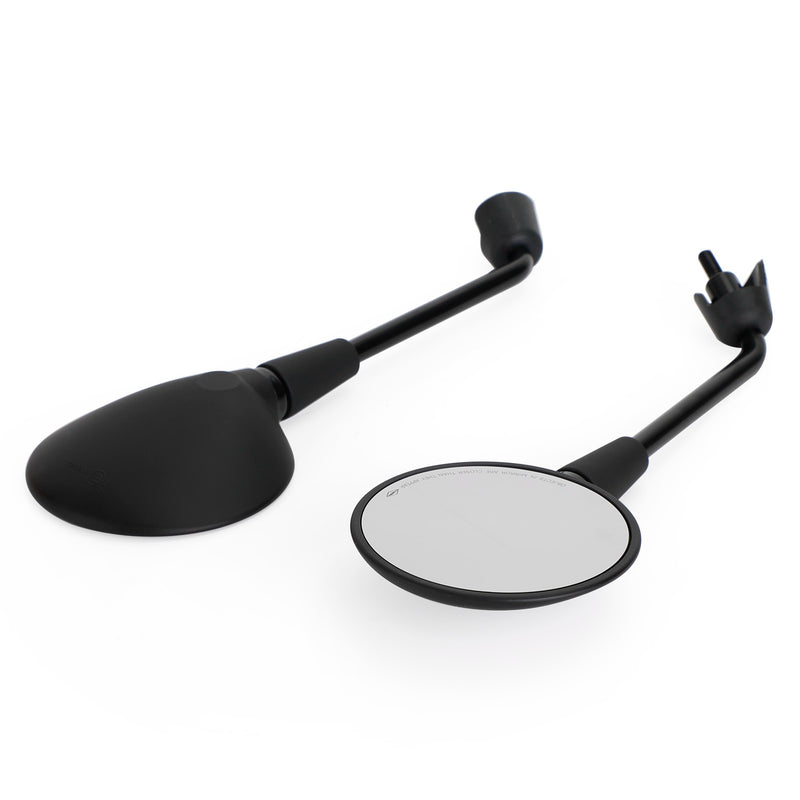 Vespa Primavera 50 125 150 2014-2022 Left & Right Rearview Mirror Black