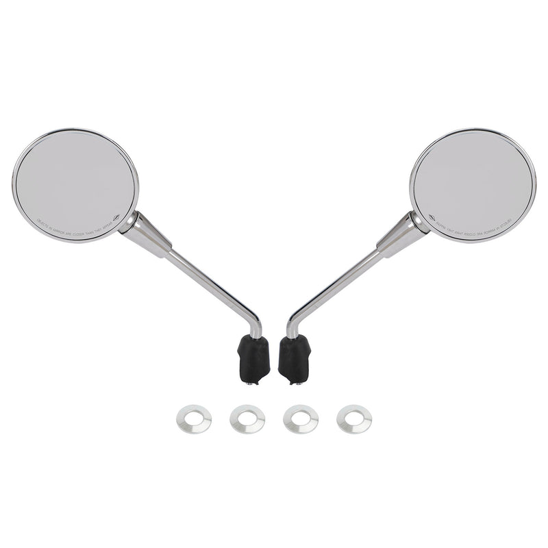 Vespa Primavera 50 125 150 2014-2022 Left & Right Rearview Mirror Chrome