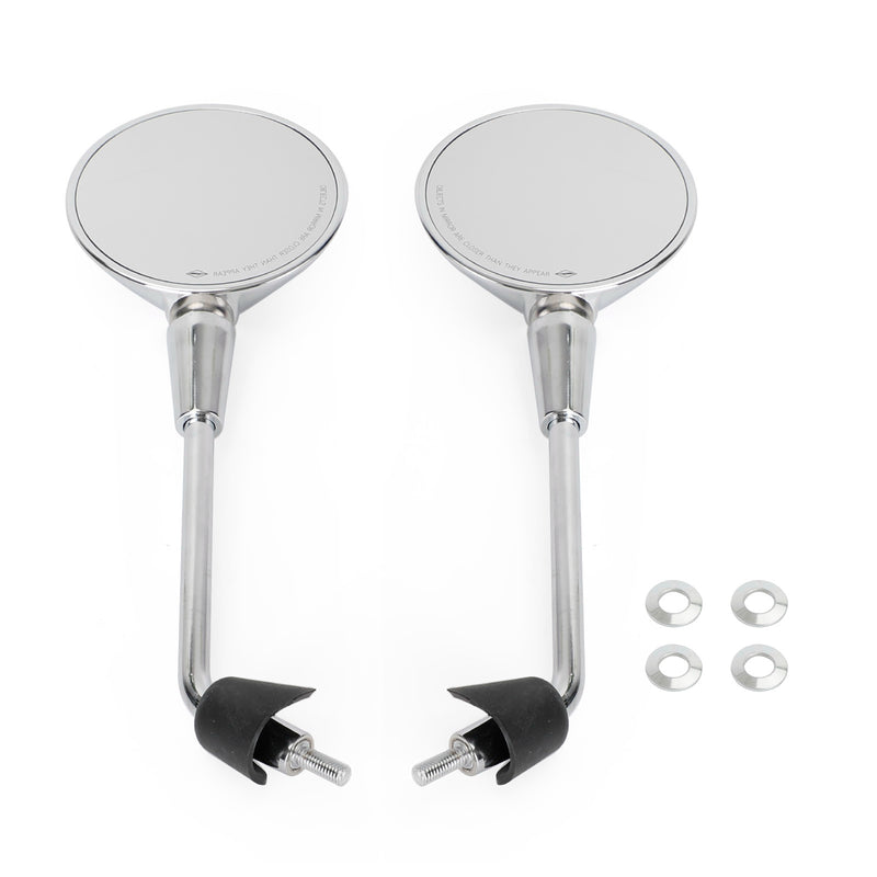 Vespa Primavera 50 125 150 2014-2022 Left & Right Rearview Mirror Chrome