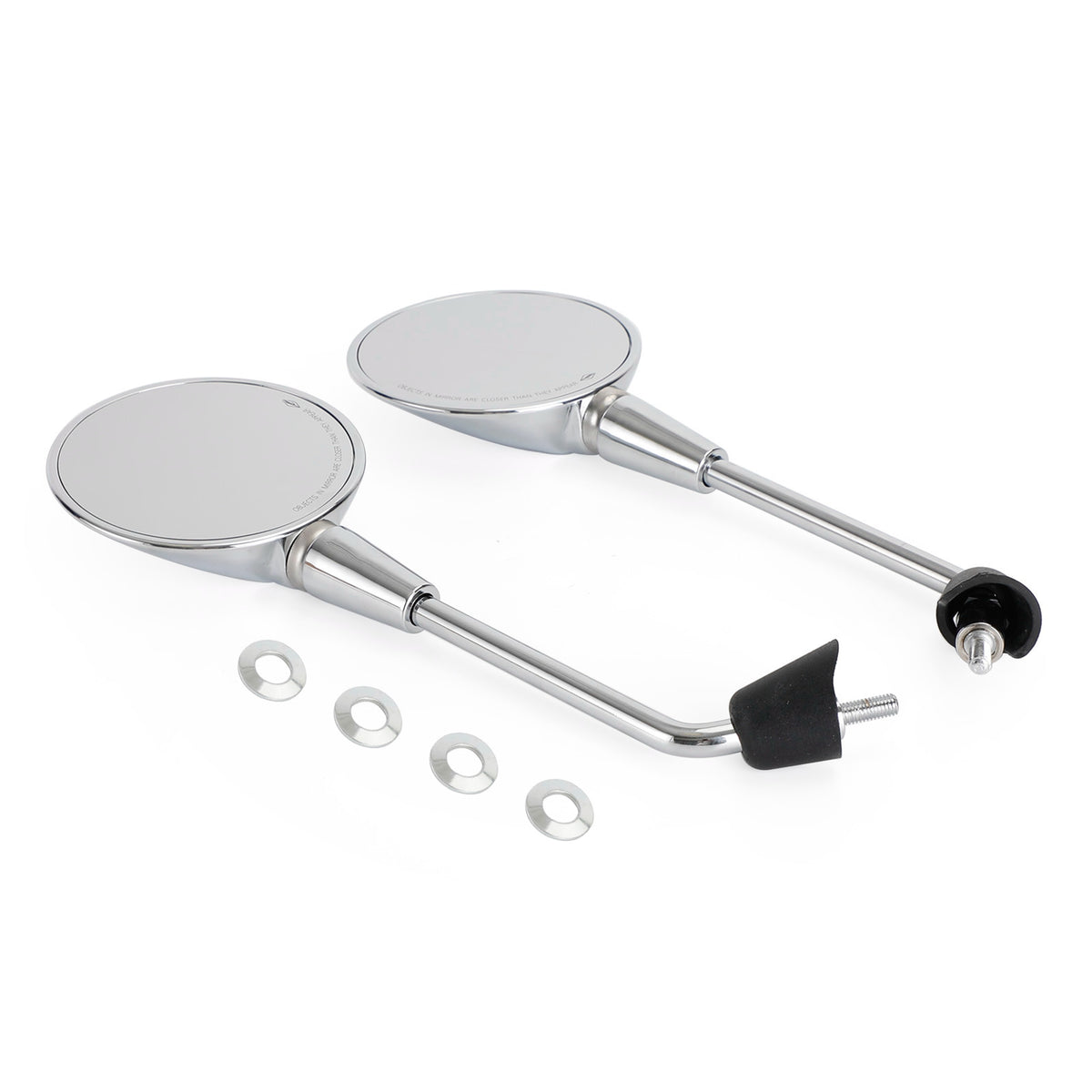 Vespa Primavera 50 125 150 2014-2022 Left & Right Rearview Mirror Chrome