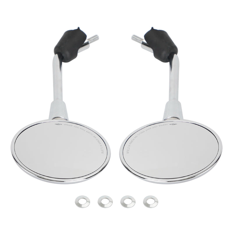 Vespa Primavera 50 125 150 2014-2022 Left & Right Rearview Mirror Chrome