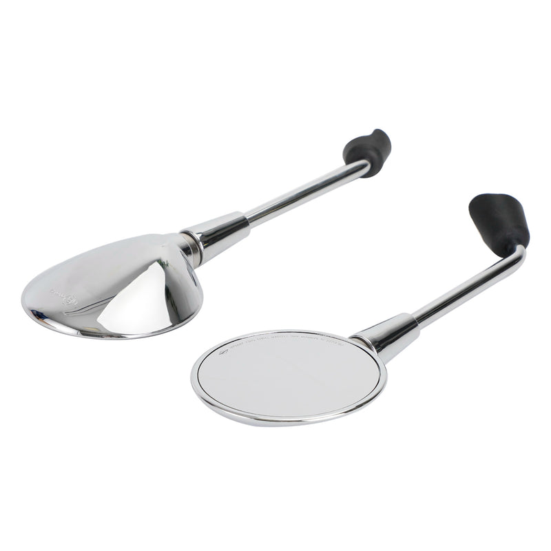 Vespa Primavera 50 125 150 2014-2022 Left & Right Rearview Mirror Chrome