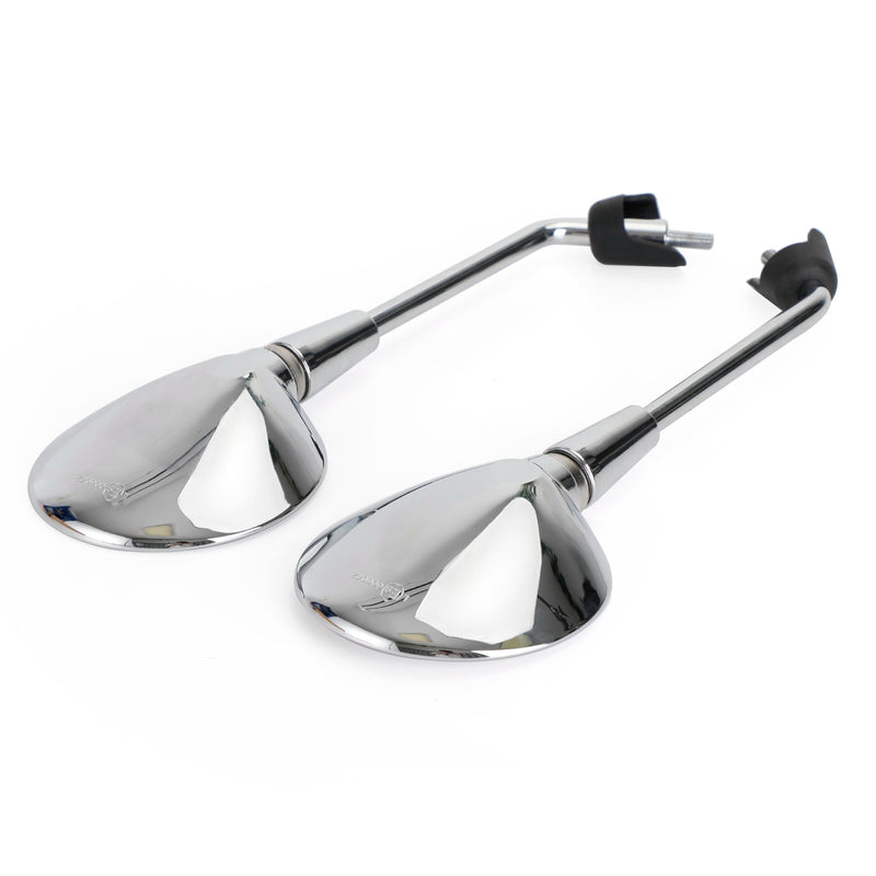Vespa Primavera 50 125 150 2014-2022 Left & Right Rearview Mirror Chrome