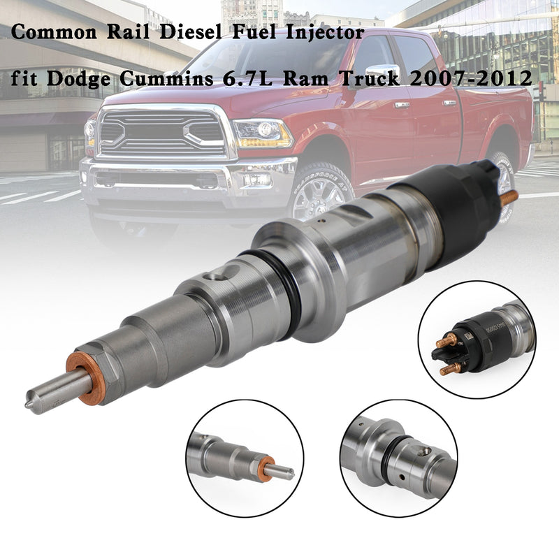 Dodge Cummins 6.7L Ram Truck 2007-2012 1PCS Common Rail Diesel Fuel Injector