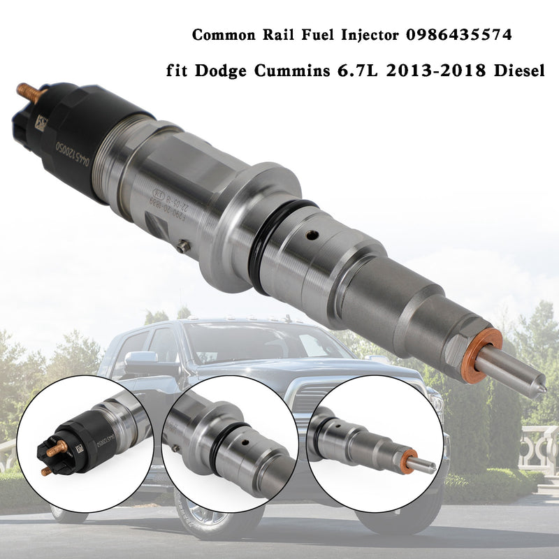 Dodge Cummins 6.7L 2013-2018 Diesel Common Rail Fuel Injector 0986435574