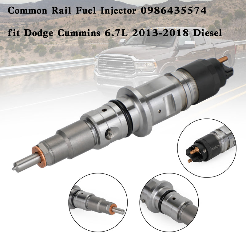 Dodge Cummins 6.7L 2013-2018 Diesel Common Rail Fuel Injector 0986435574