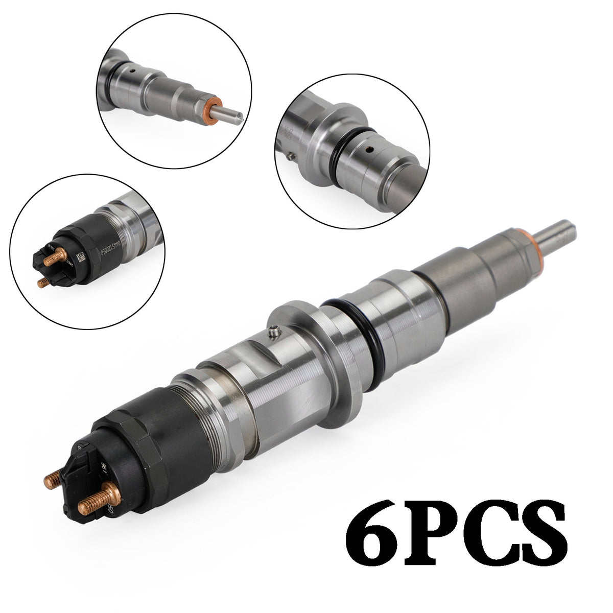 Dodge Cummins 6.7L 2013-2018 6PCS Common Rail Fuel Injector 0986435574