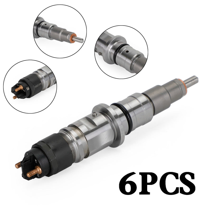 Dodge Cummins 6.7L 2013-2018 6PCS Common Rail Fuel Injector 0986435574